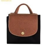  Balo Longchamp Le Pliage Original Backpack Size M Noir Origin Màu Đen 