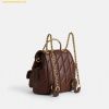  Balo Coach Tabby Backpack With Quilting CU076 Nâu 