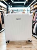  Vali kéo vỏ cứng FILA Hard-Shell Spinner 4 bánh Size 22 Xách Tay Cabin Màu Tím / Đen / Trắng 