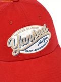  Mũ Lưỡi Trai MLB Street Oval Cursive Unstructured Ball Cap New York Yankees 3ACPV016N-50RDS Đỏ 