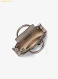  Túi Xách Michael Kors Greta Small Leather Satchel Mushroom 35F6SG8S1L 