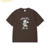 Áo Phông ADLV Ac Bear Welcome Short Sleeve T-Shirt Nâu