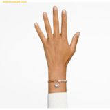  Vòng Tay, Lắc Tay Swarovski Stella Bracelet Crystal Pearls Star White Rose Gold-Tone Plated Medium 5645461 