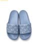  Dép MLB Mounder Denim Monogram Slide New York Yankees 3ALPSDM53-50BLS Màu Xanh 