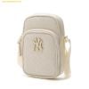 Túi Đeo Chéo MLB PU Diamond Monogram New York Yankees 7ACRMDD4N-50CRS Màu Trắng Kem