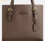  Túi Xách Coach Mollie Tote Bag 25 Dark Stone CV966 