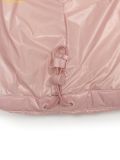  Áo Khoác Phao MLB Women's Crop Metallic Glossy Curved Padded NY (Mg.Pink) 3FDJB2346-50PKM Hồng 