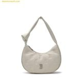  Túi Đeo Vai MLB Classic Mono Crack Embo Hobo Bag Boston Red Sox White 3ABQMV15N-43WHS 