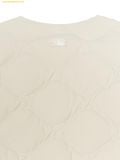  Áo Khoác Phao MLB Basic U-neck lightweight short padding BOS (D.Cream) 3ADJB0146-43CRD 