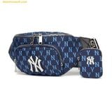  Túi Đeo Hông MLB Monogram Hip Sack New York Yankees 3AHSM012N-50NYL Màu Xanh Navy 