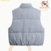  Áo Khoác Ghile WHOAU Women's Steve Cropped Corduroy Vest Whvwd4T07F Xanh 