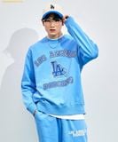  Áo Sweater MLB Varsity Overfit Man-to-Man LA (L.Cobalt Blue) 3AMTV0131-07CBL Xanh Dương 