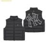  Áo Ghile Phao MLB Basic Mega Logo Padded Vest NY (Black) 3ADVB0336-50BKS Đen 