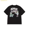  Áo Phông ADLV Ac Bear Graffiti Short Sleeve T-Shirt Đen 