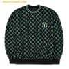 Áo Sweater MLB Classic Monogram Front Brushed Over Fit Sweatshirt New York Yankees 3AMTM0926-50BKS Màu Đen