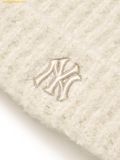  Mũ Len MLB Plush Meow Beanie New York Yankees 3ABNB1156-50CRS 