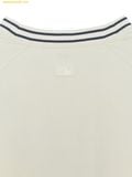  Áo Tay Dài MLB Varsity Sportive Curlsive Woven Man-to-Man New York Yankees 3AMTV1254-50CRD Trắng 