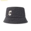  Mũ Bucket MLB Basic Wool Bucket Hat Cleveland Guardians 3AHTW0146-45MGD Đen 