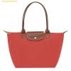  Túi Tote Longchamp Le Pliage Original Size M Tote bag Tomato - Recycled canvas - L2605089P94 