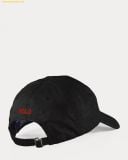  Mũ Lưỡi Trai Polo Ralph Lauren The Iconic Cotton Chino Ball Cap Black 634274 