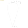  Bộ Dây Chuyền Và Lắc Tay Swarovski Stilla Attract set Pear cut, White, Rhodium plated 5569174 
