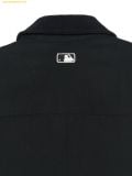  Áo Khoác MLB Basic Collar Work Jacket NY (Black) 3AJPB0146-50BKS 