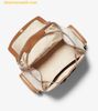  Balo Michael Kors Jet Set Large Logo Backpack 35T1GTTB3B Trắng Logo 