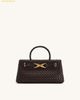  Túi Xách JW Pei Elora Woven Tote Bag - Nâu Đậm 