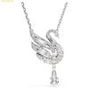 Dây Chuyền - Vòng Cổ SWAROVSKI Swan Pendant Thiên Nga Bạc Đá Trắng Mạ Rhodium 5723387