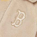  Áo Khoác Lông MLB Basic Medium Logo Mega Overfit Fleece Jumper B 3AFDB0726-43BGL - Begi 