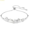 Vòng Tay, Lắc Tay Swarovski Constella bangle Crystal pearl, Round cuts, Silver 5705618