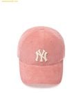  Mũ Lưỡi Trai MLB Corduroy Unstructured Ball Cap New York Yankees SKU 3ACPWC156-50PKM Hồng (Nhung Tâm) 