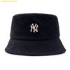  Mũ Bucket MLB Basic Corduroy New York Yankess 3AHTC0136-50BKS Đen 