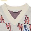  Áo Ghile Len MLB Classic Monogram Full-Panel Pattern Overfit Vest LA (Cream) 3AKPM0331-07CRS 