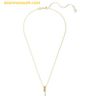  Dây Chuyền - Vòng Cổ SWAROVSKI Dextera Pendant Mixed Cuts, White, Gold-Tone Plated 5663333 