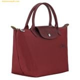  Túi Xách Longchamp Le Pliage Original Size S Handbag Pomegranate / Grenade - Recycled canvas Đỏ Lựu 