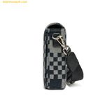  ÁTúi Đeo Chéo MLB Caro Jacquard Crossbody New York Yankees 3ACRM062N-43BKS Màu Đen 