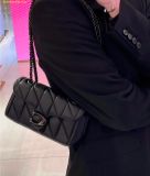  Túi Xách Coach Tabby Shoulder Bag 20 with Pillow Quilting Pewter Black 