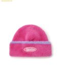  Mũ Len MLB Fur Mid Beanie NY (Magenta) 3ABNBM446-50MAS 
