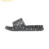  Dép MLB Chunky Mound Diamond Monogram NY (Black) 3ALPCDM33-50BKS 