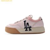  Giày Thể Thao MLB Chunky Wide Los Angeles Dodgers 3ASXCCW3N-07PKS Màu Hồng 