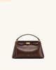  Túi Xách JW PEI Carmen Top Handle Bag - Reddish Brown - Nobox 