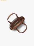  Túi Đeo Chéo Michael Kors Voyager Extra-Small Signature Logo Convertible Crossbody Bag Brown 35F6GV6C0B 