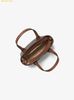  Túi Đeo Chéo Michael Kors Voyager Extra-Small Signature Logo Convertible Crossbody Bag Brown 35F6GV6C0B 