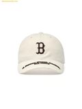  Mũ Lưỡi Trai MLB Street Address Unstructured Ball Cap Boston Red Sox 3ACPB026N-43SAL Màu Sand 