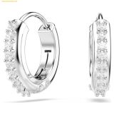  Bông Tai, Khuyên Tai Swarovski Matrix hoop earrings Round cut 5690670 