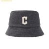  Mũ Bucket MLB Basic Wool Bucket Hat Cleveland Guardians 3AHTW0146-45MGD Đen 