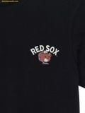  Áo Phông MLB Oversized short-sleeve T-shirt featuring Mega Bear back graphic Boston Red Sox Black 3ATSE0263-43BKS 