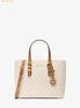 Túi Tote Michael Kors Quinn Small Signature Logo Convertible Crossbody Bag Vanila 32S6GQNC0L