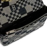  ÁTúi Đeo Chéo MLB Caro Jacquard Crossbody New York Yankees 3ACRM062N-43BKS Màu Đen 